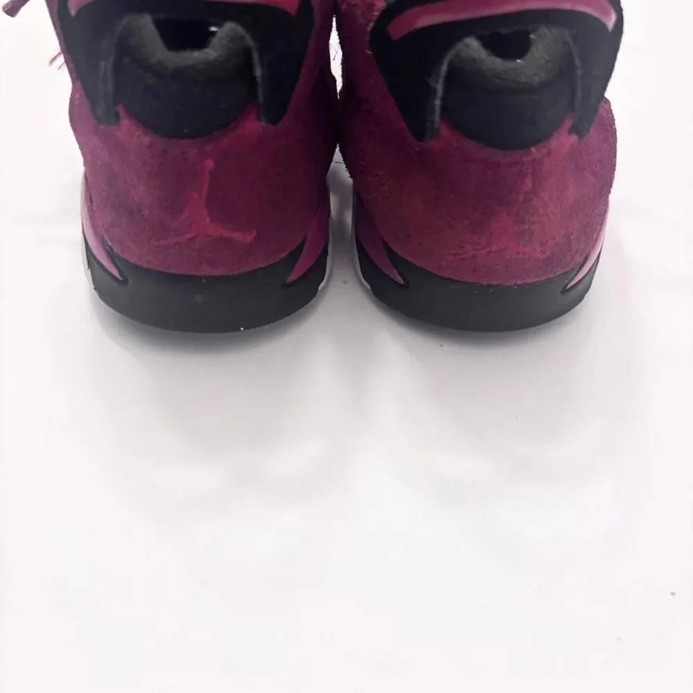 Jordan Men's Burgundy and Red Trainers